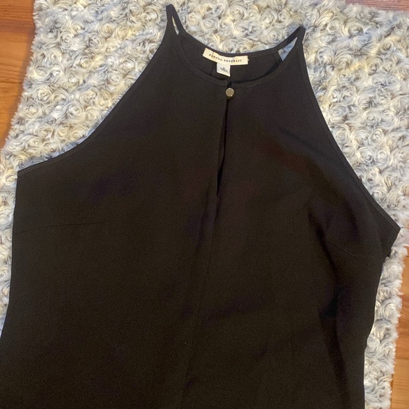 Banana Republic Keyhole Top Size Medium Black - Picture 9 of 13